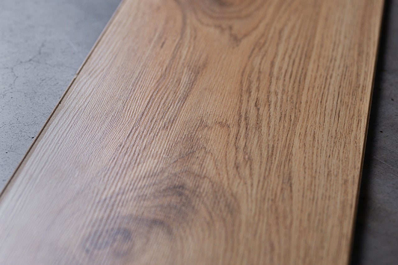 Laminaatvloer met houten structuur