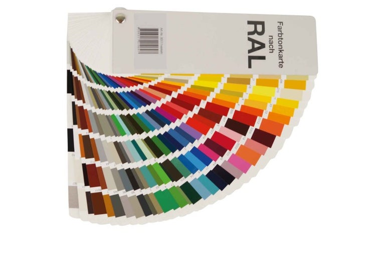 RAL kleurenwaaier voor kleurselectie