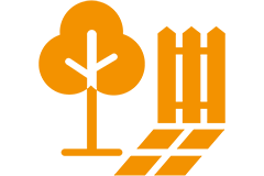 Oranje achtergrond