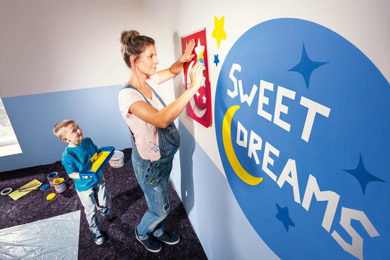 Kinderkamer met kleur vormgeven