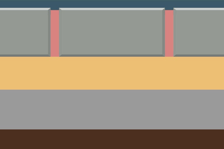 Lagenopbouw van een wand