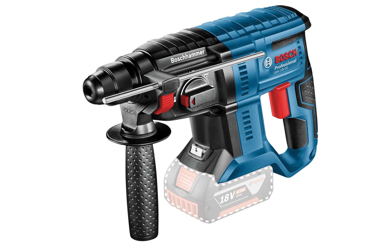 Bosch boorhamer met extra handgreep