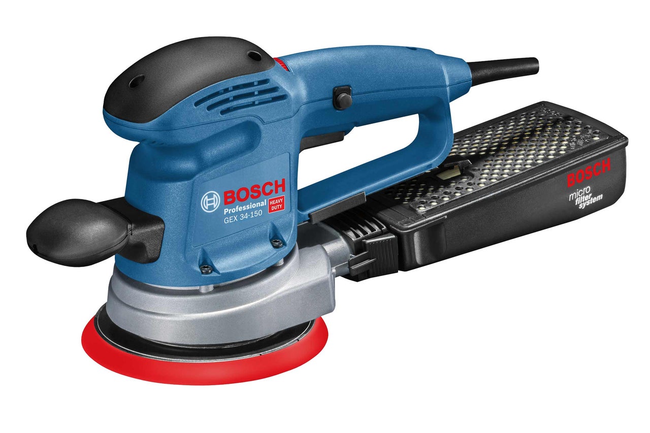Bosch excentrische schuurmachine met stofafzuiging