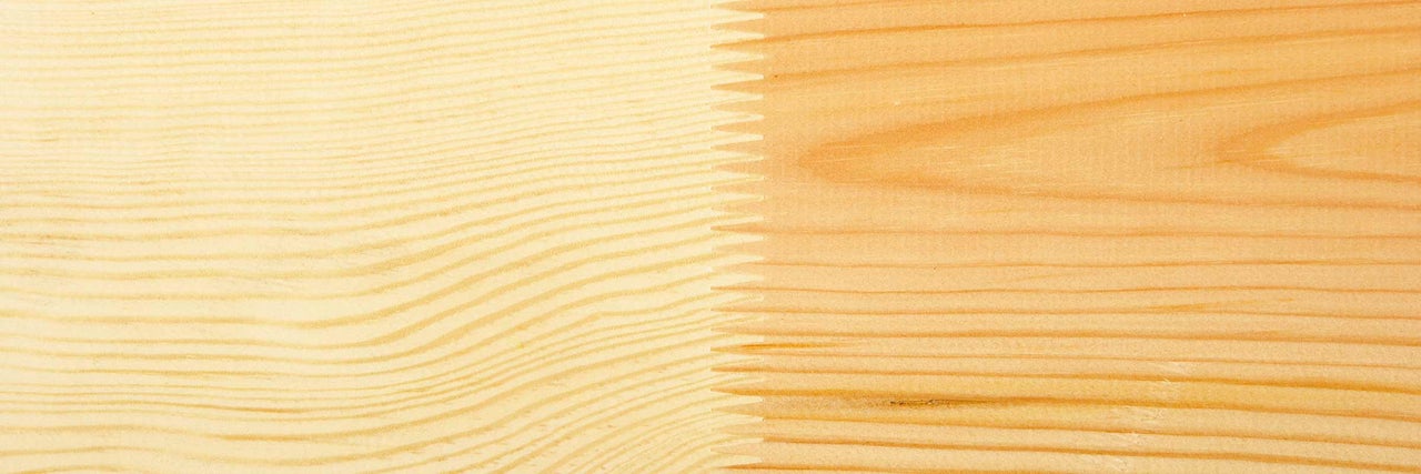 Houten plaat met vingerlasverbinding
