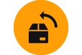 Gratis retourneren symbool Gratis retourneren symbool