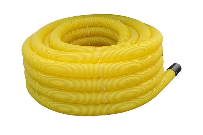 Drainagebuis rol van kunststof