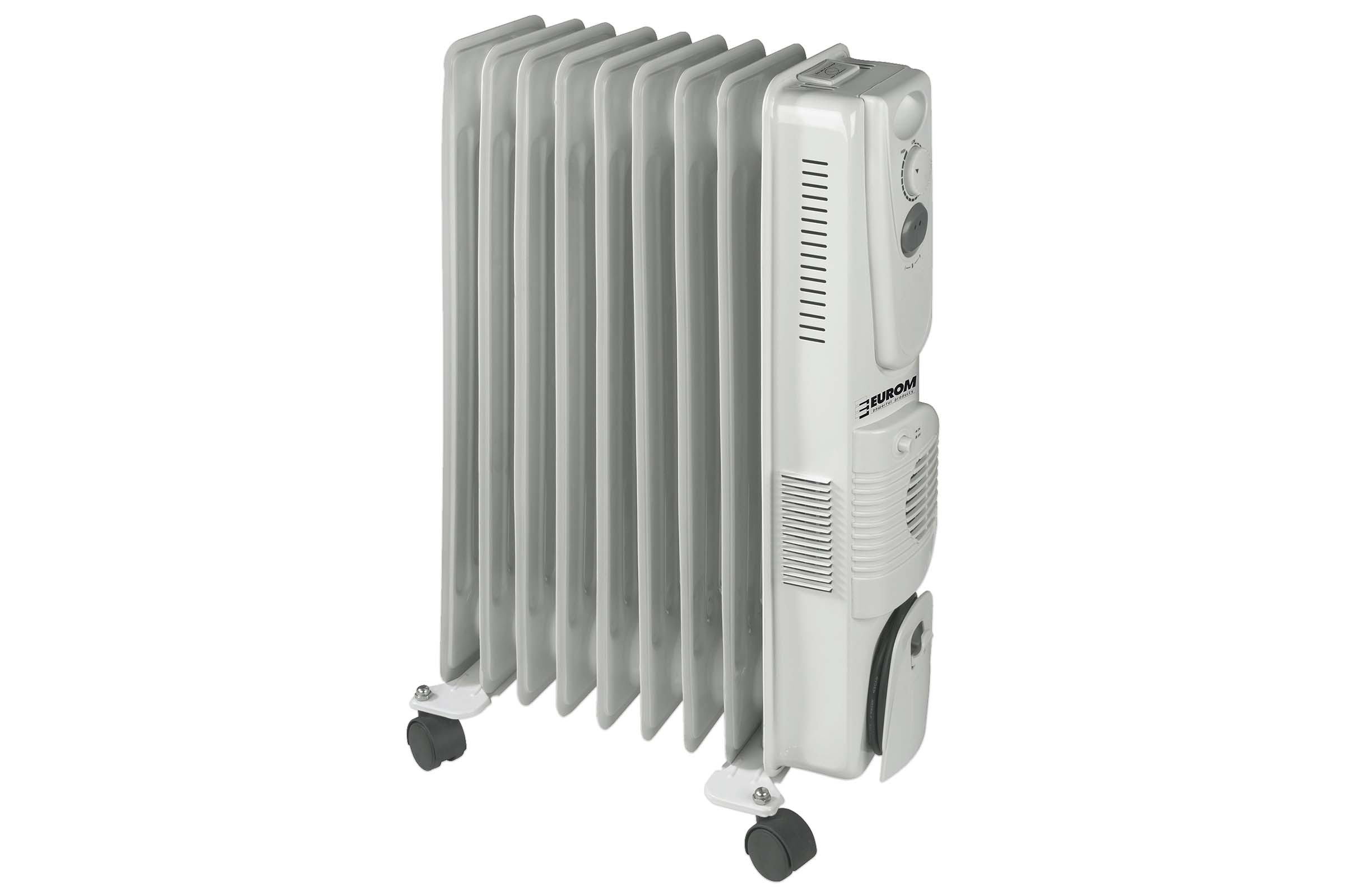 Olieradiator met wielen