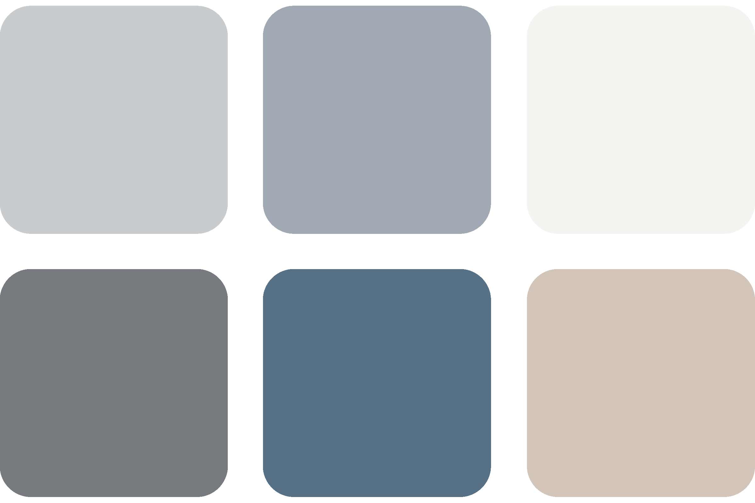 Verfstaal met verschillende kleuren