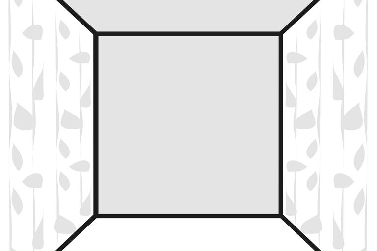 Kameroverzicht met patroonbehang