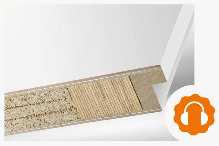 Stalenbord voor vloerbedekking