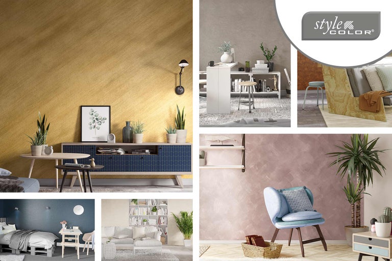 Verschillende woonruimtes met Style Color muurverf