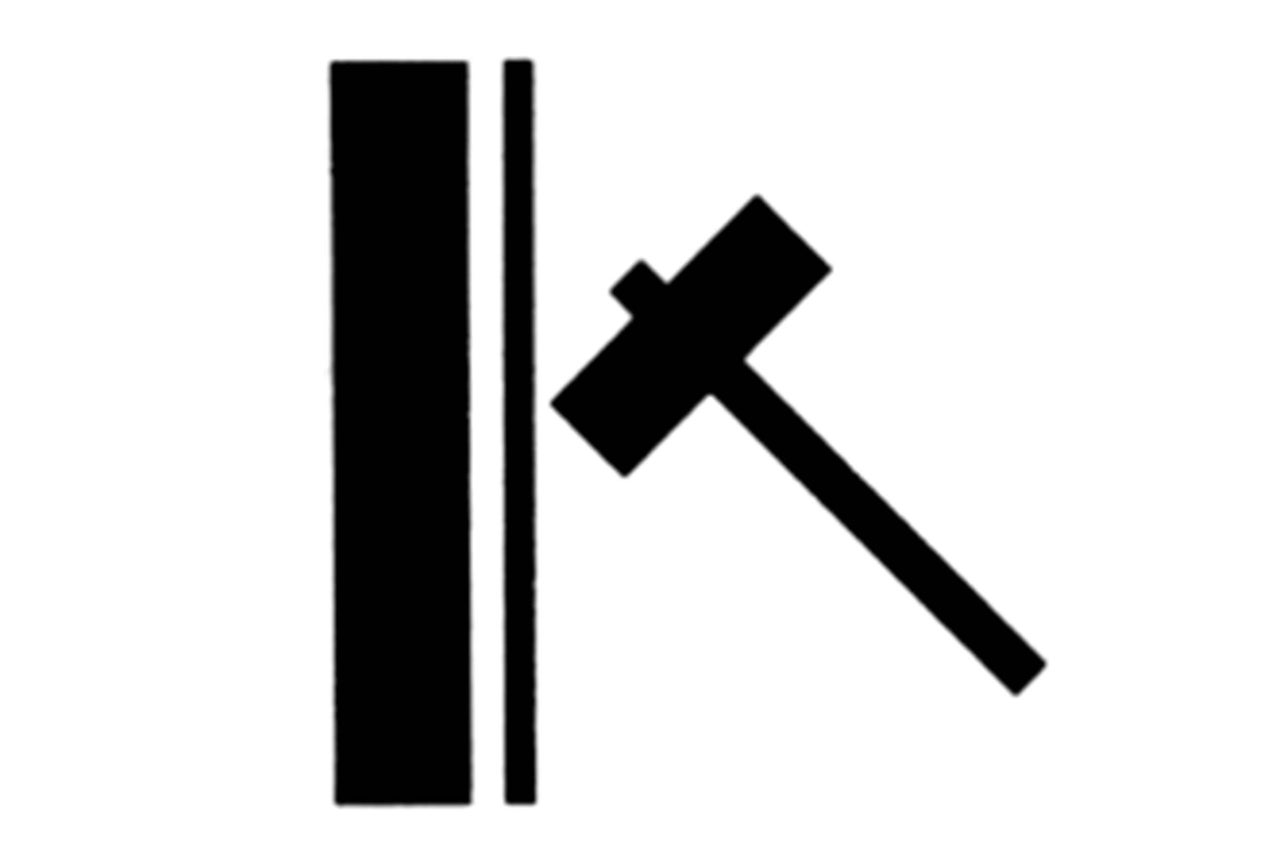 Symbool voor slagvastheid