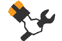 Symbool voor ambachtelijke diensten