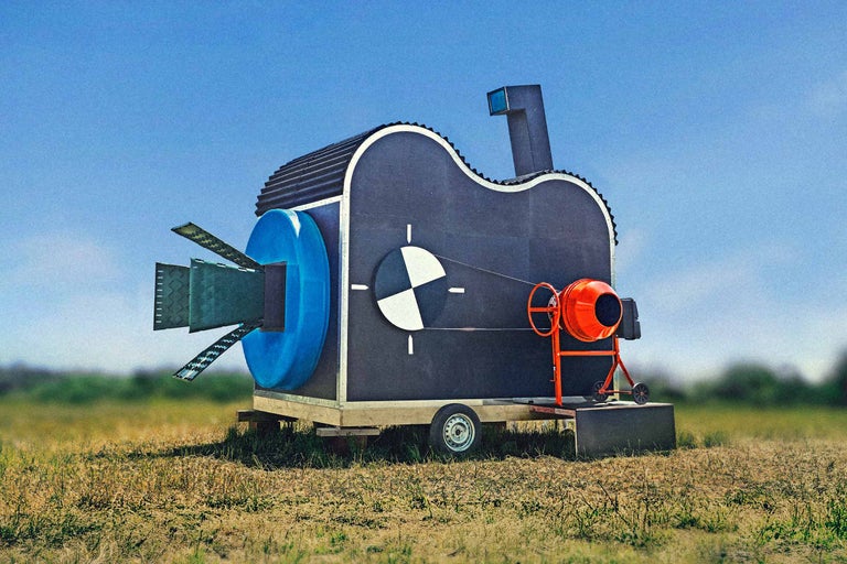 Een filmcamera