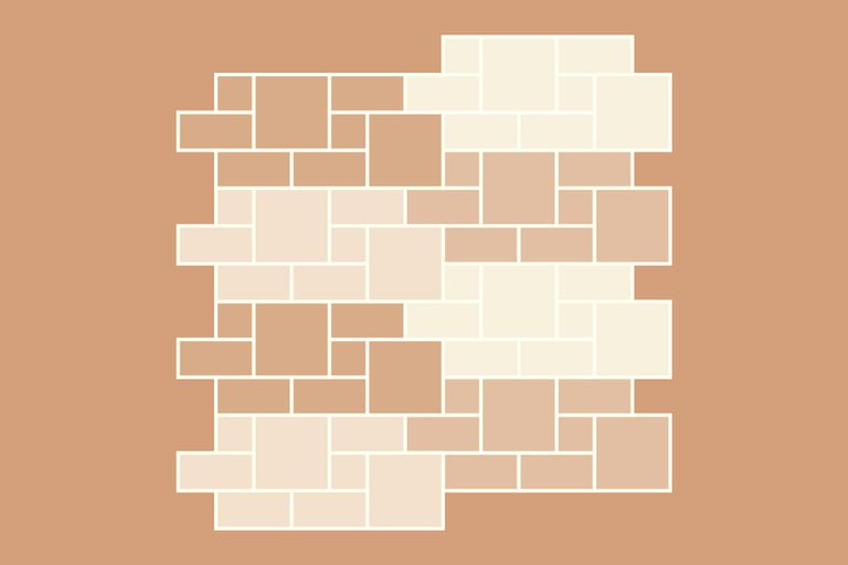 Legpatroon voor bestrating