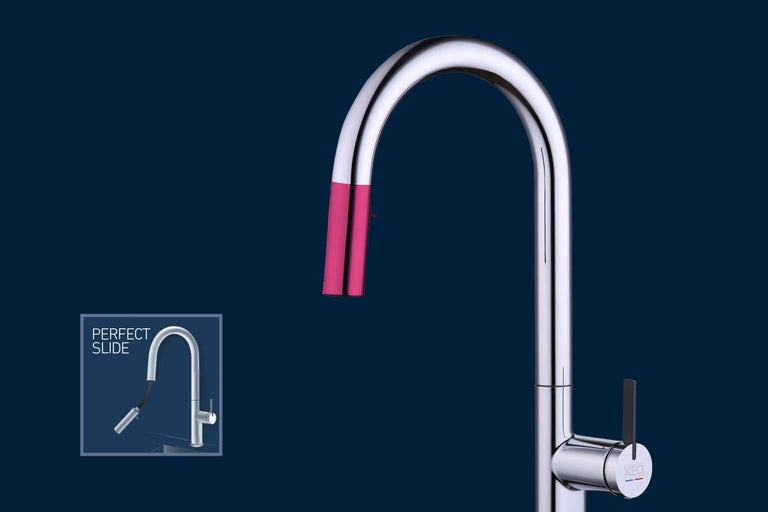 Keukenkraan met hoge uitloop en Perfect Slide functie