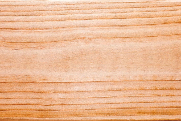 Close-up van een houten plank met nerf