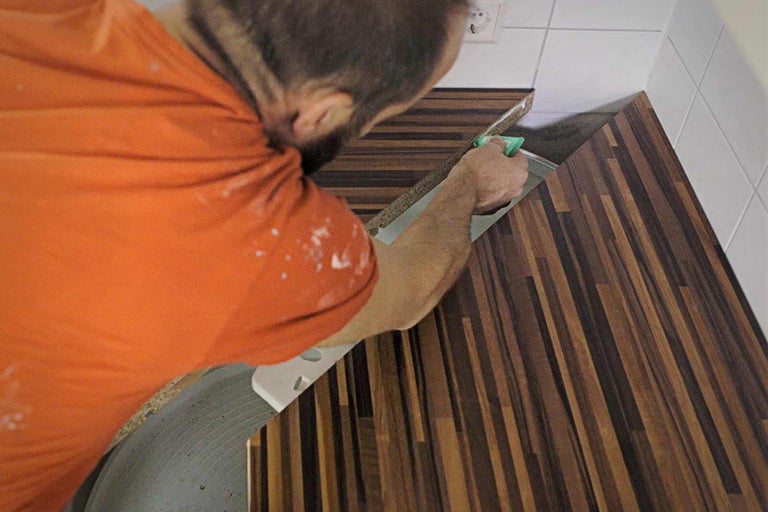 Keukenblad verbinden