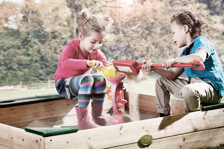 Zandbakken en zandspeelgoed kiezen