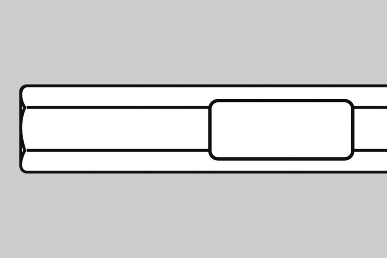 Gedetailleerd beeld van een brievenbusplaatje