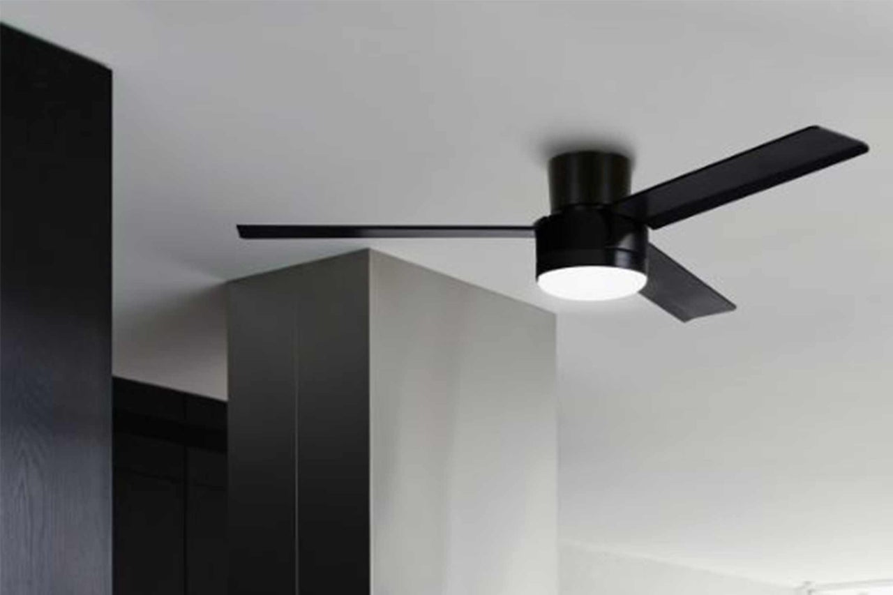 Plafondventilator met verlichting voor binnenshuis