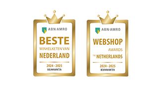 ABN AMRO onderscheidingen als beste webshop en beste bouwmarktketen van Nederland 2024-2025