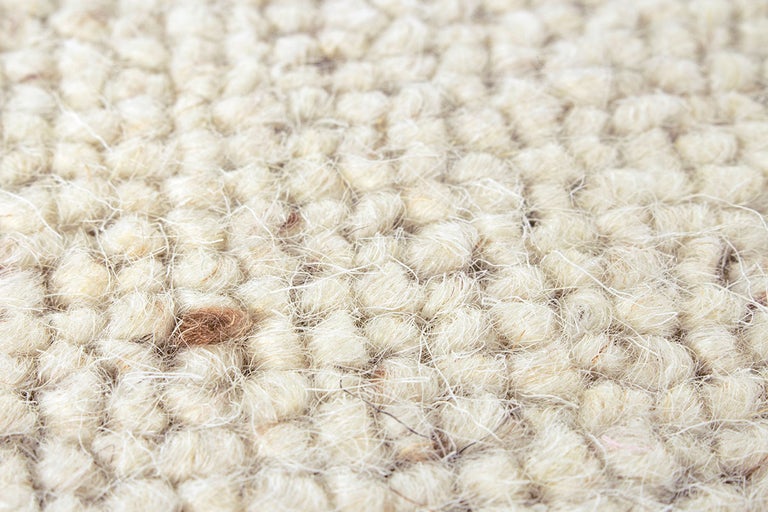 Close-up van een getuft tapijt