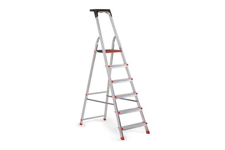 Aluminium trap met zes treden