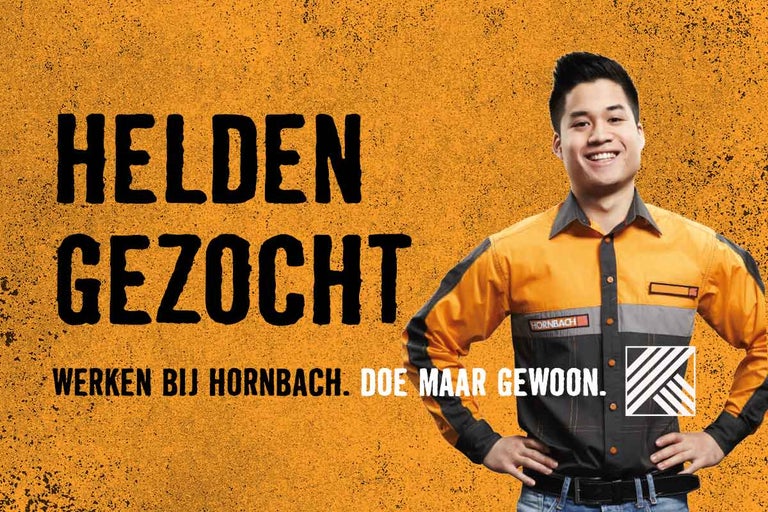 Hornbach vacature: Helden gezocht