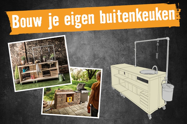 Afbeelding van verschillende buitenkeukens