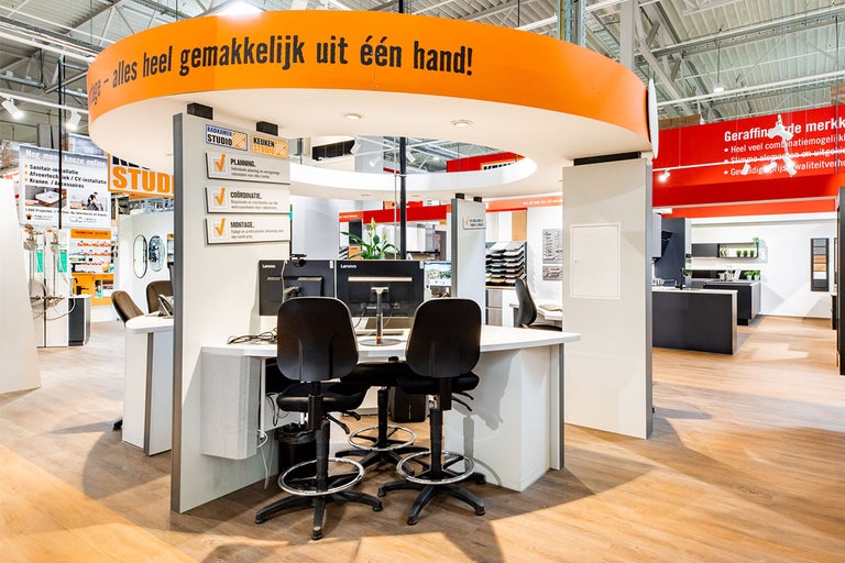 Klantenservice in de Hornbach bouw- en tuinmarkt