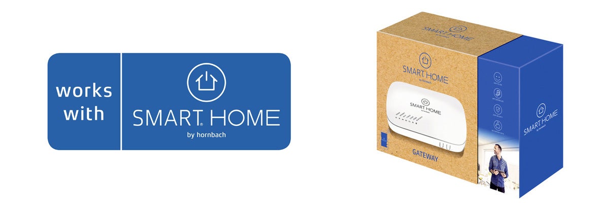 Hornbach Smart Home Gateway en compatibiliteitslabel