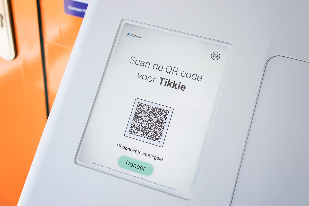 Informatie over QR-code donatie