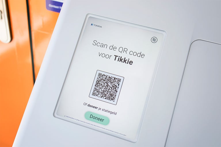 Informatie over QR-code donatie