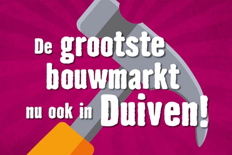 De grootste bouwmarkt nu ook in Duiven!