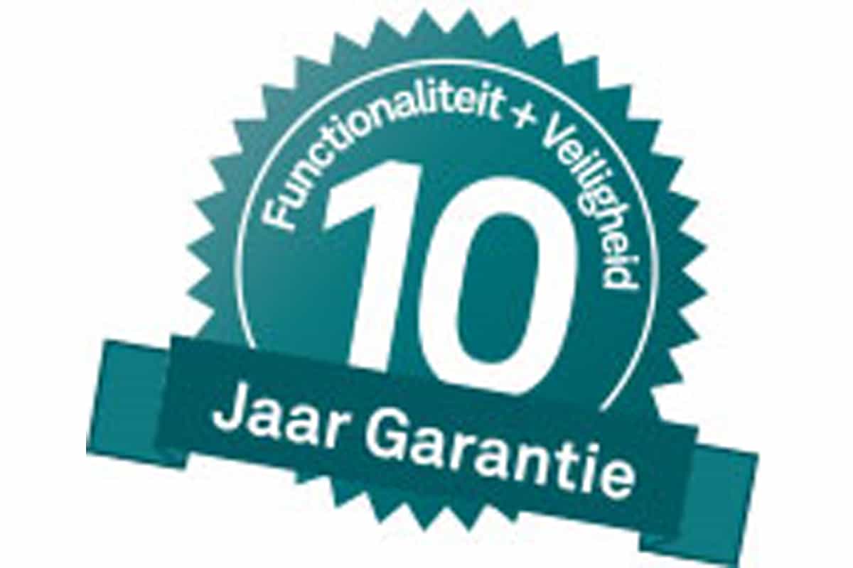 10 jaar garantie zegel