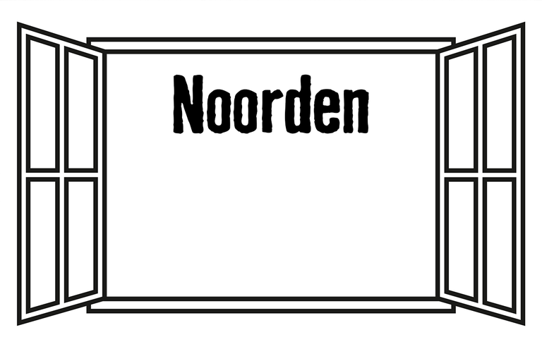 Noorden raamkozijn