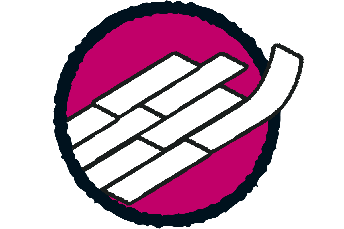 Symbool voor vloerbedekking