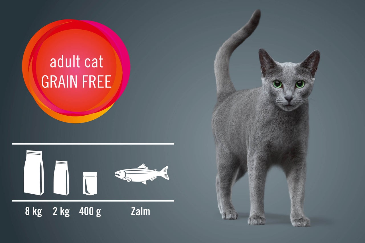 Kattenvoer voor volwassen katten, graanvrij