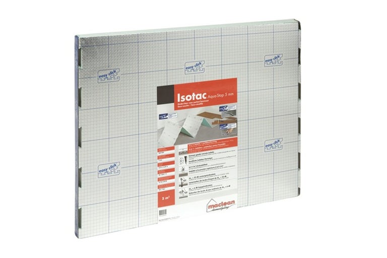 Isotac Aqua-Stop 5 mm ondervloer in verpakking