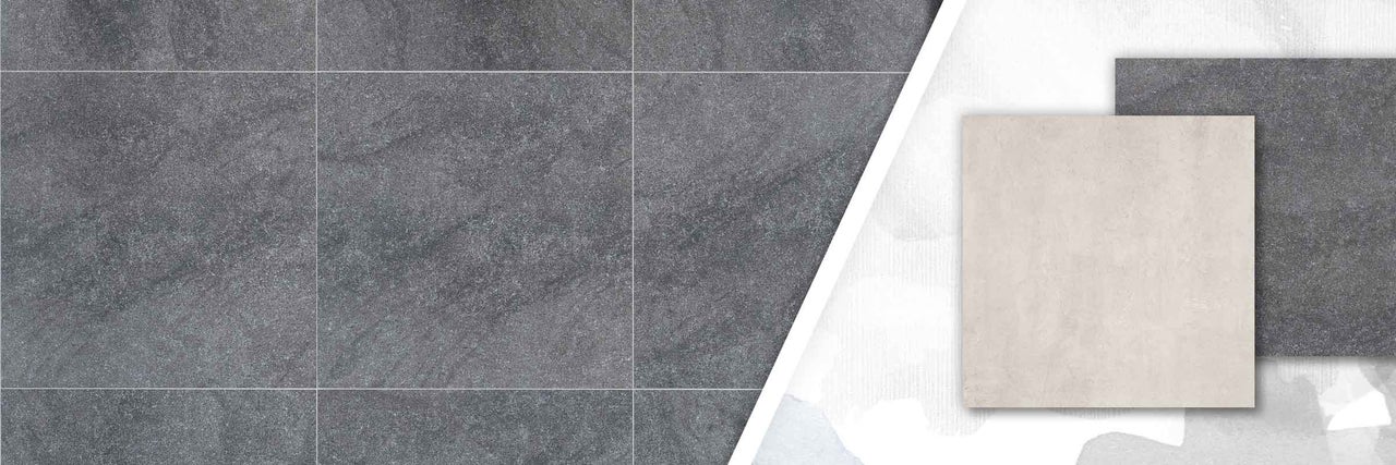 Tegels met steenlook