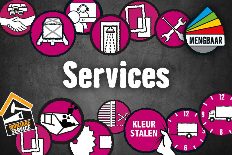 Overzicht van Hornbach services
