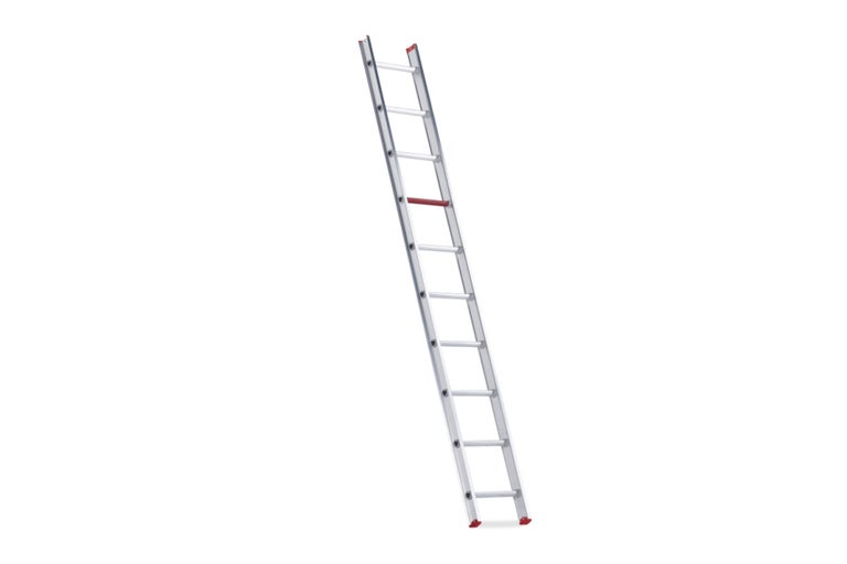 Aluminium ladder met zeven treden