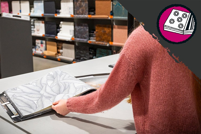 Behangboeken in de vestigingen