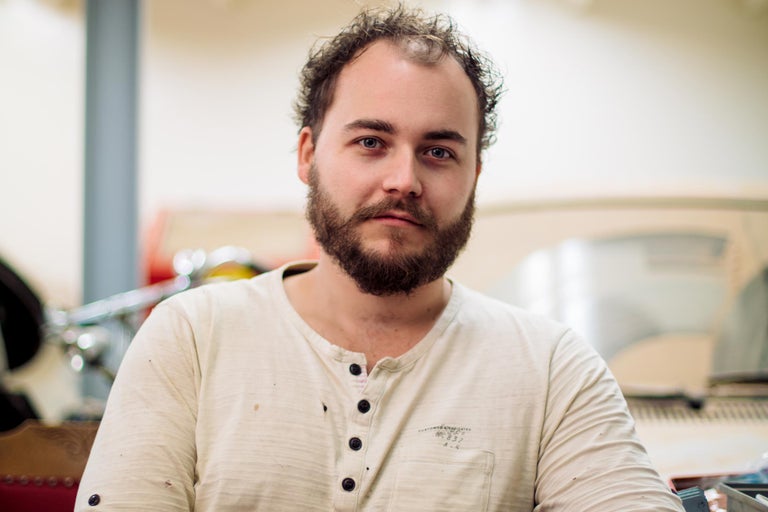 Portret van een man met baard