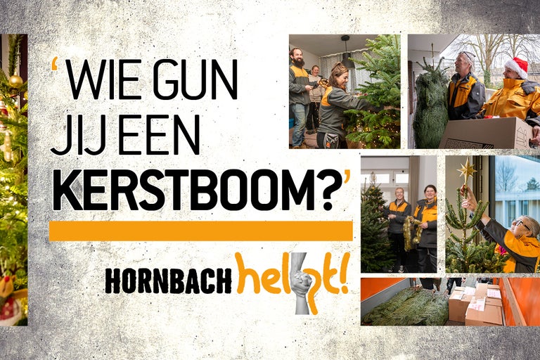 Kerstbomenactie HORNBACHhelpt