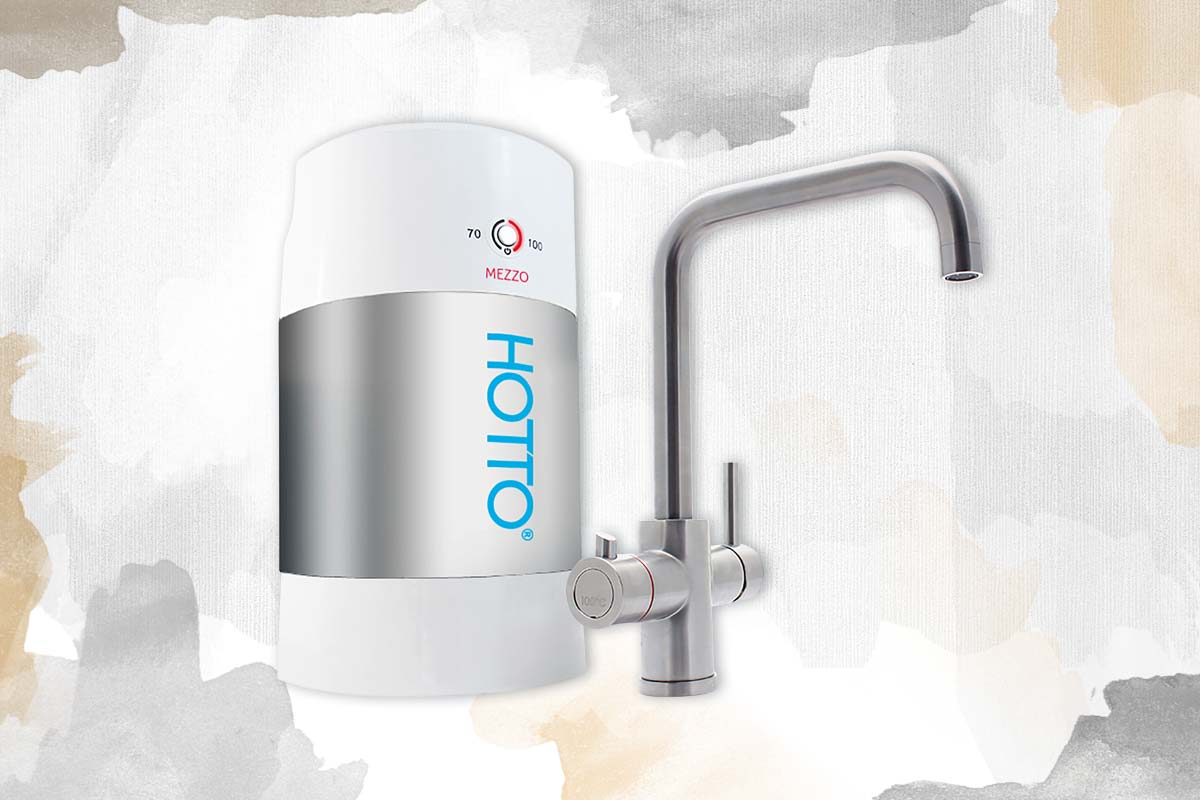 Hotto Mezzo warmwaterboiler met kraan