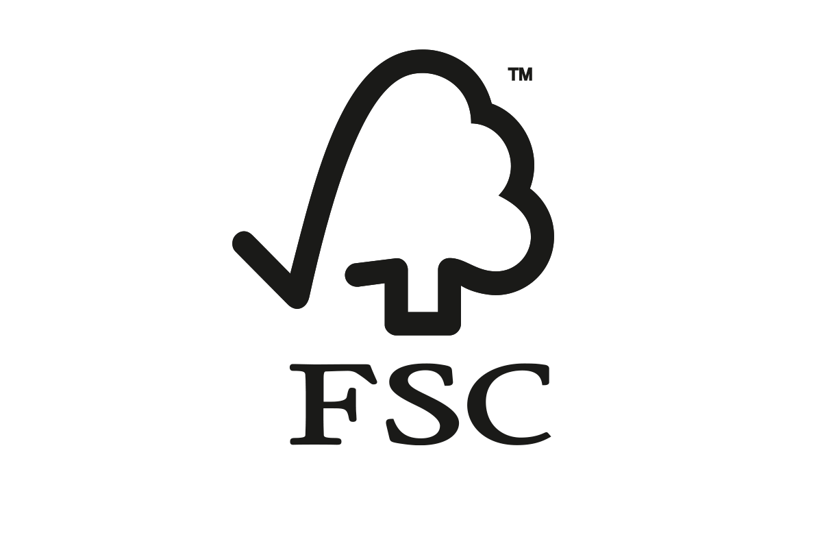 Forest Stewardship Council logo voor producten uit verantwoord bosbeheer