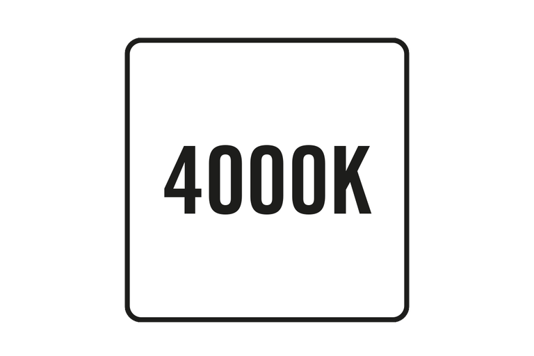 Kleurtemperatuur 4000 Kelvin