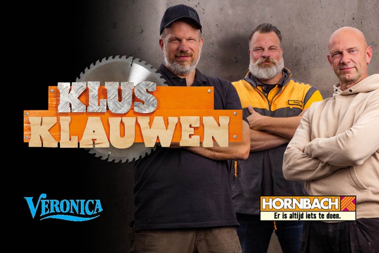 Klus Klauwen met Hornbach en Veronica